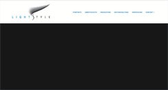 Desktop Screenshot of lightstyle.eu